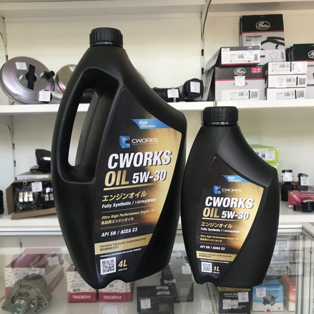 МОТОРНОЕ МАСЛО CWORKS OIL 5W-30 С3 4L+1L A130R2004A